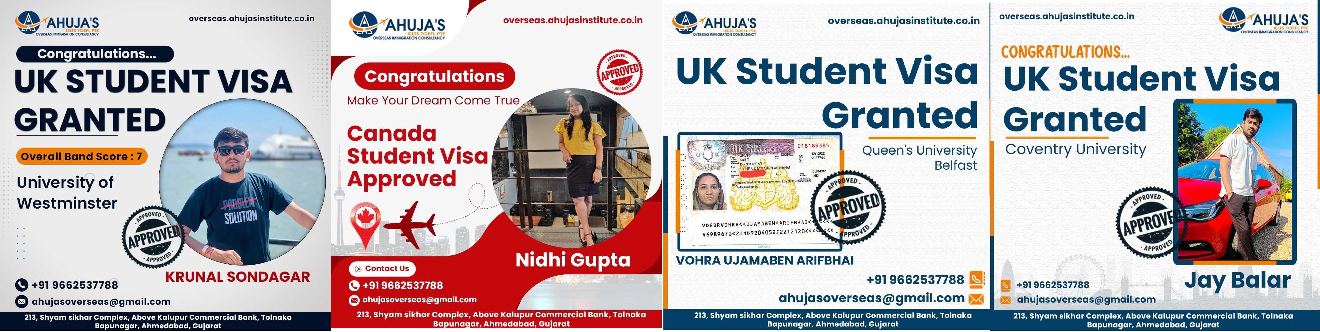 AHUJAS OVERSESAS